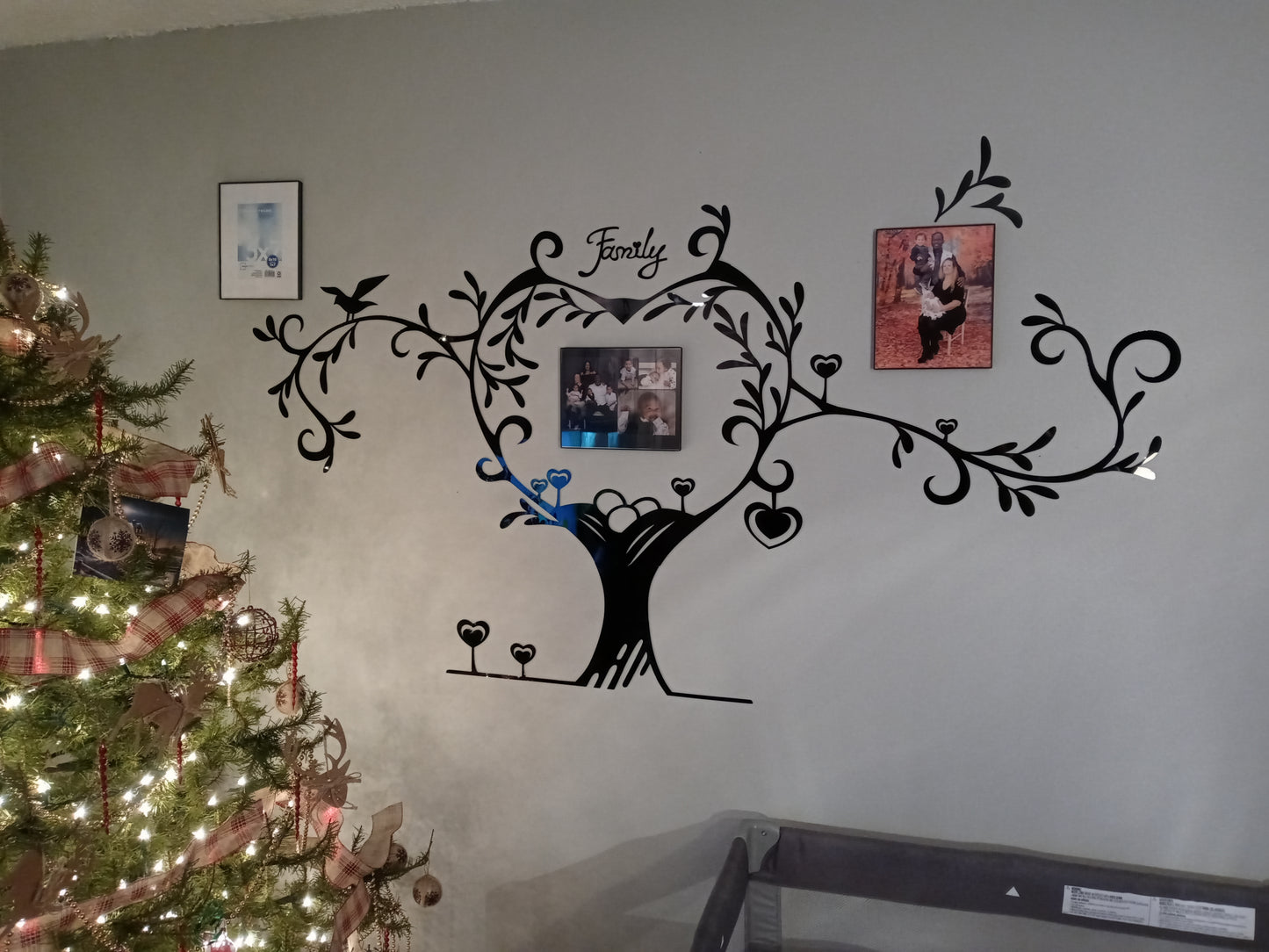 New Family Tree Picture Frame | Removable | 3D DIY Acrylic Wall Decor Stickers